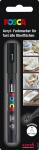 Faber Castell Marker UNI POSCA PC-3M 0,9-1,3 schwarz Blister