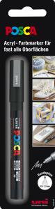 Faber Castell Marker UNI POSCA PC-3M 0,9-1,3 silber Blister