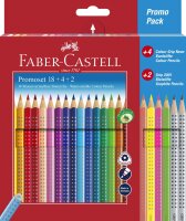 Faber Castell Buntstift Colour Grip 3,3 mm 18+4+2 Promo