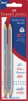 Faber Castell Silbentrennstift Grip 3,8 mm rot/blau 2er