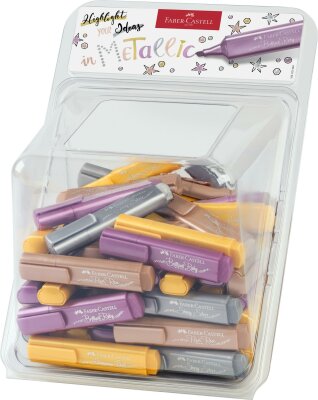 Faber Castell Textmarker TL 46 Metallic Kugel