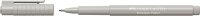 Faber Castell Faserschreiber Broadpen pastell 0,8 grau