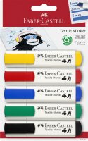 Faber Castell Textilmarker Basisfarben