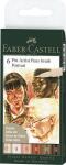 Faber Castell Tuschestift Pitt Artist Pen B 6er Portrait