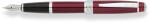 Cross Füllfederhalter Bailey Rot-Lack, M-Feder, Self...