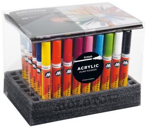 Molotow Acrylmarker One4All 227HS 4mm Complete Set 50 Stück