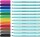Schneider Fasermaler Colorina breit 12er Etui, farbig sortiert