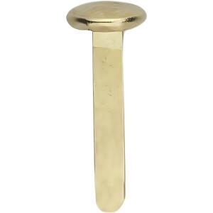 Alco Musterbeutelklammer 1000St 38mm Gr8 Kopf 8,5mm vermessingt rund