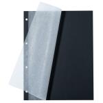 Fotokarton, 232x297 mm, schwarz, 20 Blatt