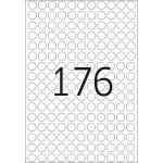 HERMA Markierungspunkt 8mm Papier weiß 5.632 Etik./Pack.