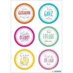 Herma Sticker HOME Viel Freude damit beglimmert 2 Bl