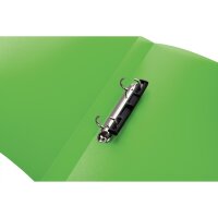 Herma Ringbuch PP 2D-Ring A4 25 mm Rückenbreite transluzent hellgrün