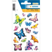 Herma Sticker MAGIC Tiere Schmetterlinge 3D Flügel 1 Bl