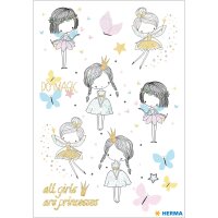 Herma Sticker MAGIC Märchen Prinzessin beglimmert 1 Bl