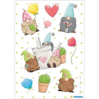 Herma Sticker MAGIC Gartenzwerge 1 Bl