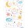 Herma Sticker DECOR Cute Princess beglimmert 2 Bl