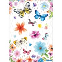 Herma Sticker MAGIC Blumen Blumenparadies beglimmert 1 Bl