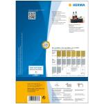 Herma Etiketten für Flaschen permanent haftend 90 x 120 mm weiss 40 Bl 160 Etik. Inkjet
