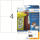 Herma Etiketten permanent haftend wetterfest 105 x 148 mm weiss 10 Bl 40 Etik. Inkjet
