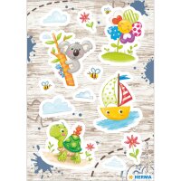 Herma Sticker MAGIC Sandkastenfreunde Seide 1 Bl