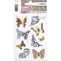 Herma Sticker CREATIVE Schmetterlinge Gold- und...