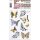 Herma Sticker CREATIVE Schmetterlinge Gold- und Silberfolie 1 Bl