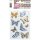Herma Sticker CREATIVE Schmetterlinge Gold- und Silberfolie 1 Bl