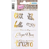 Herma Sticker CREATIVE Amazing Goldfolie 1 Bl
