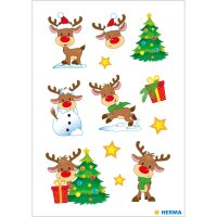 Herma Sticker DECOR Weihnachten Little Rudolph 2 Bl