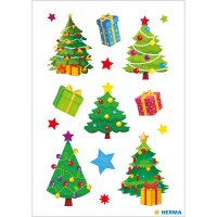 Herma Sticker DECOR Weihnachten Christbaum beglimmert 2 Bl