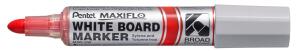 Pentel Whiteboardmarker Maxiflo 4mm rt