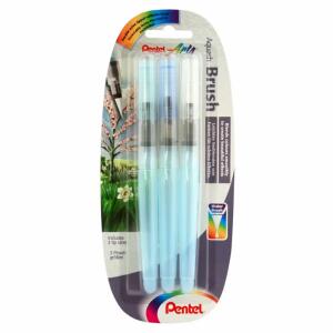 Pentel 3er Blister Malpinsel Aquash Brush
