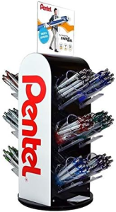 Pentel Liquid Gel-Tintenroller Display