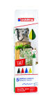 Edding Textilstift 4600 5er-Set basic colours