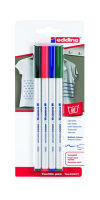 Edding Textilstift 4600 4er-Blister sortiert basic