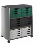Durable Tisch fahrbar si.me gr 820x765x440mm Design Line...