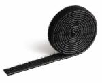 Durable Kabelbinder Klett 100x1cm sw CAVOLINE® grip