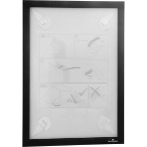 Durable Info-Rahmen A4 sw ablösbar DURAFRAME® wallpaper A4