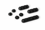 Durable Kabel-Clip Set d.gr 7St Inhalt: 2x1, 2x2, 2x3, 1x4