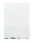 Durable Namensschild 97x86mm 100St ws auf A4 Bogen für Events