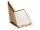 Durable Namensschild 97x86mm 100St ws auf A4 Bogen für Events