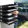 Durable Sortierreck 5tlg A4/ Folio sw aus Metall