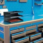 Durable Sortierreck 3tlg A4/Folio sw aus Metall