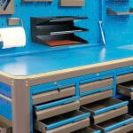 Durable Sortierreck 3tlg A4/Folio sw aus Metall