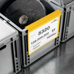 Durable Kennzeichnungstasche A4 ge 50St quer zum Überhängen