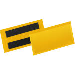 Durable Etikettentasche 100x38mm ge 50St magnetisch