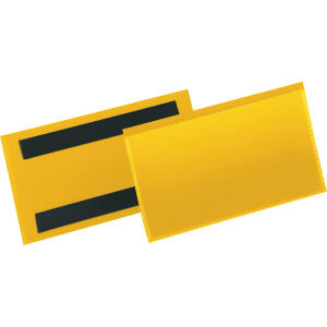 Durable Etikettentasche 150x67mm ge 50St magnetisch