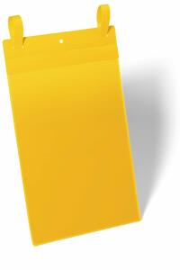 Durable Kennzeichnungstasche A4 ge 50St Hochformat mit Laschen