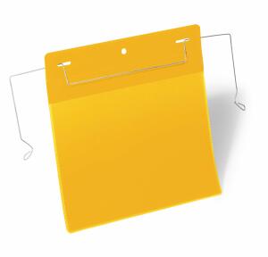 Durable Kennzeichnungstasche A5 ge Querformat Drahtbügeleinsatz