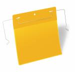 Durable Kennzeichnungstasche A5 ge Querformat Drahtbügeleinsatz